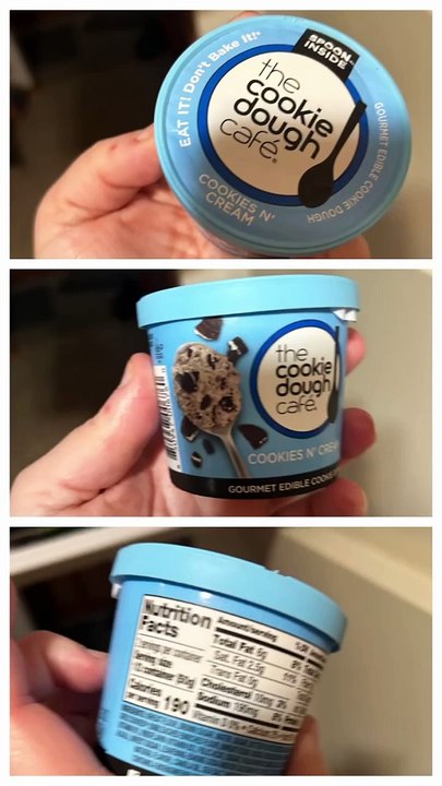 The Cookie Dough Cafe Cookies N' Cream Cookie Dough