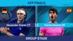 Alcaraz beaten by Zverev on ATP Finals debut