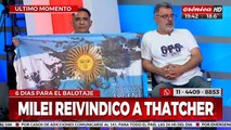 Milei reivindicó a Thatcher: hablan veteranos de Malvinas