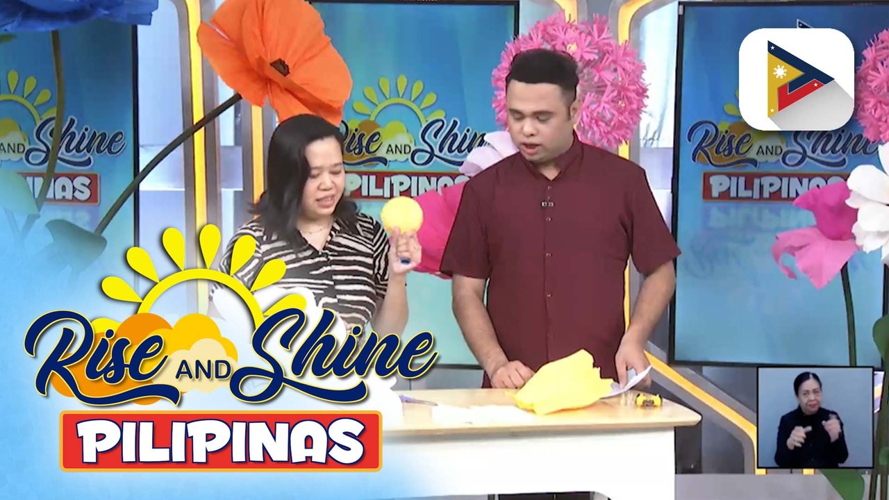 My DIY | Giant flower set design na patok sa ka...