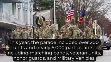 US Army • 189th Infantry Brigade • Veterans Day Parade • Washington 2023