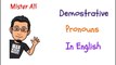 ✅Clase 8: Cómo usar los PRONOMBRES DEMOSTRATIVOS  en inglés (this, that, these, those)