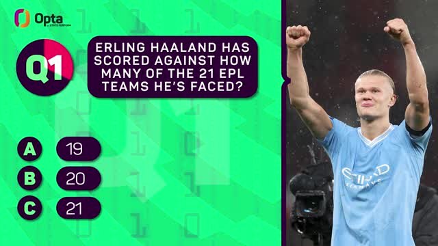 Did you pay attention to GW12? Take Opta's EPL quiz