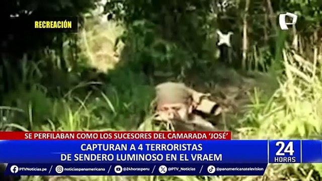 Sendero Luminoso: PNP captura al hijo del cabecilla Víctor Quispe y a tres terroristas más
