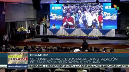 En Ecuador avanzan con normalidad los pasos para la conformación de la nueva Asamblea Nacional