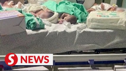 Newborns in peril at besieged Gaza hospital