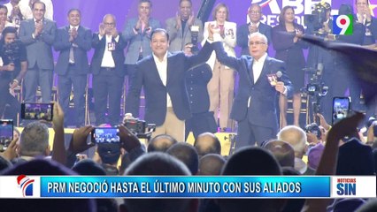 A último minuto PRM formaliza alianzas | Primera Emisión SIN