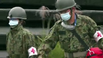 Japanese island holds drill amid Taiwan threat