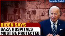 Israel-Hamas War: Biden says Gaza hospitals 'must be protected' as Israeli tanks close in | Oneindia