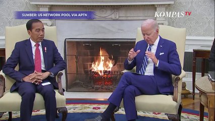 [FULL] Percapakan Jokowi dan Joe Biden Soal Gaza hingga Kerja Sama AS-Indonesia