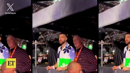 Taylor Swift KISSES Travis Kelce While Leaving Argentina Concert