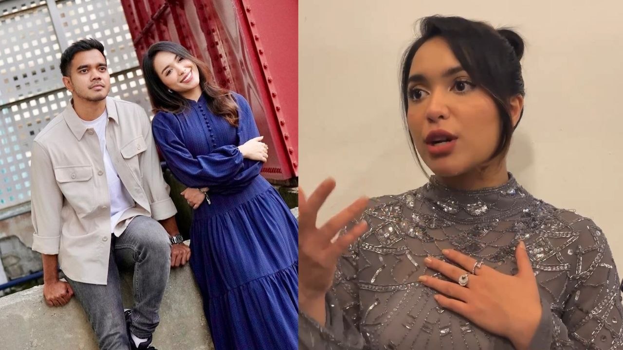 Pegang tangan pun berlapik, Wanna Ali hormat status Alif Satar sebagai suami orang