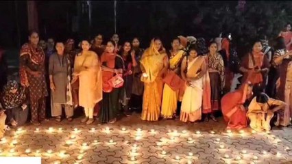 मतदाता जागरूकता की रोशनी से जगमगा उठा विदिशा, देखें वीडियो