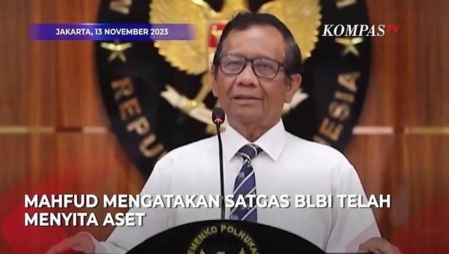 Mahfud Ungkap Satgas BLBI Berhasil Sita Rp34,6 Triliun Aset Pengemplang