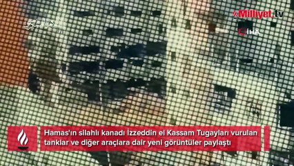 Gazze'deki savaşta son dakika! İsrail tankları imha edildi, son durum görüntüleri yayınlandı