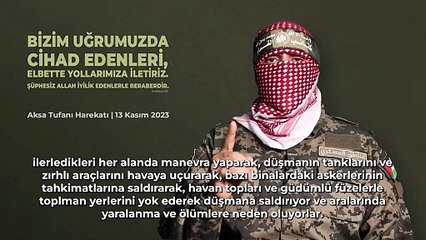 Kassam Sözcüsü Ebu Ubeyde'den açıklama (38. gün)