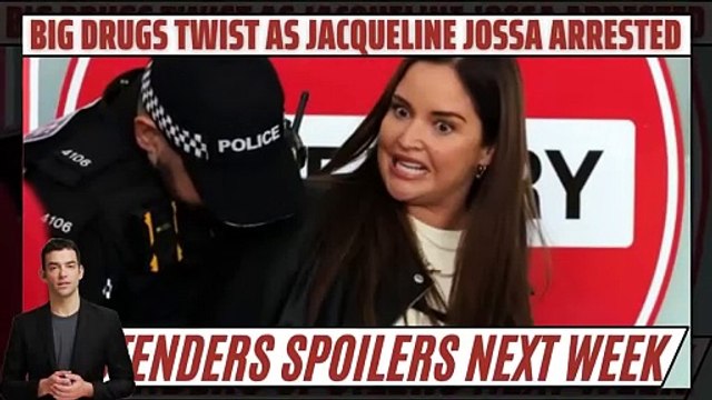 Big drugs twist as Jacqueline Jossa arrested films explosive EastEnders return a