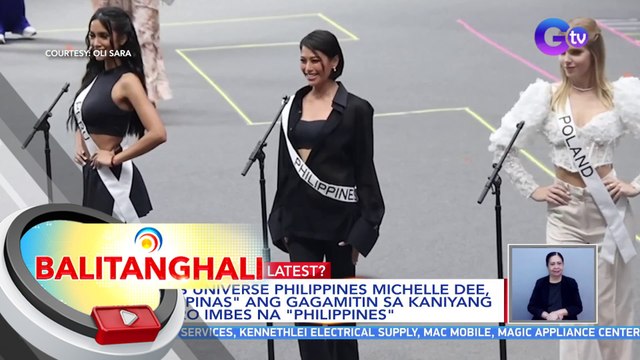 Miss Universe Philippines Michelle Dee, Pilipinas ang gagamitin sa kaniyang intro imbes na Philippines | BT