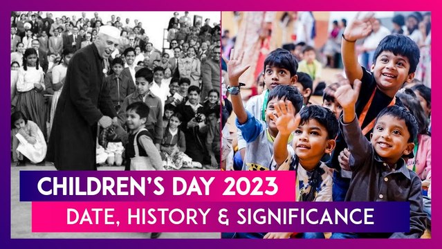 Children’s Day 2023: Date, Significance Of Day That Marks Birth Anniversary Of Jawaharlal Nehru