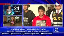Senderistas capturados en Huanta habrían participado en atentado donde murieron 7 policías en el Vraem