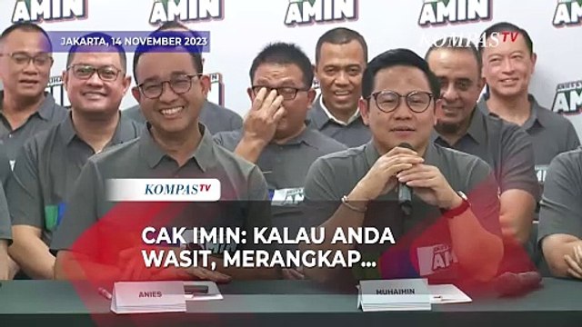 Cak Imin Wanti-Wanti Kecurangan Wasit, Ibaratkan Pilpres 2024 dengan Pertandingan Sepak Bola