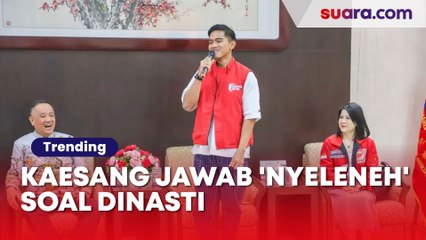 Kaesang Jawab 'Nyeleneh' Soal Dinasti, Ekspresi Prabowo Jadi Sorotan: Kayak Tersinggung