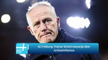 SC Freiburg: Trainer Streich besorgt über Antisemitismus