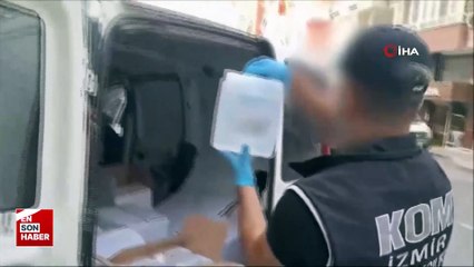 İzmir'de yılbaşı öncesi sahte içki operasyonu