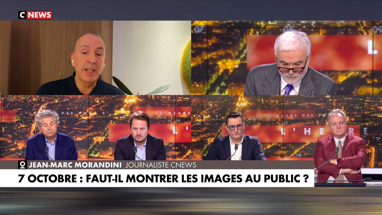 Après avoir assisté à la projection du film des attaques du 7 octobre qui va être montré à l'Assemblée, Jean-Marc Morandini, très ému raconte sur CNews : "Je ne sais pas si j'ai eu raison d'y aller..."