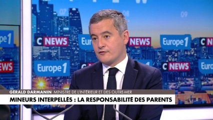 Gérald Darmanin : «Il se peut que les parents participent à cette déviance (...), quand des enfants de 11 ans crient des chants nazis il y a un problème d'éducation»