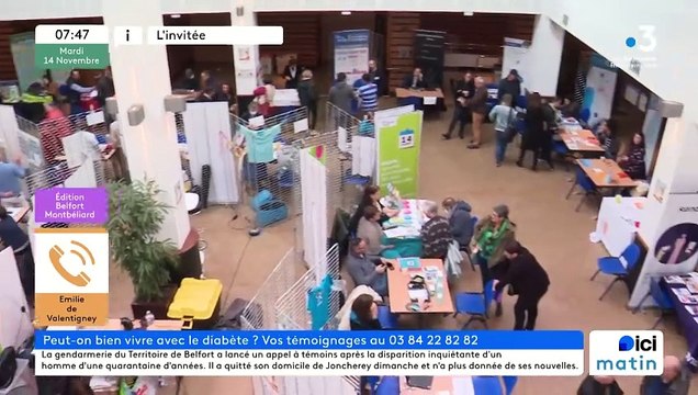 Aurélie Robbe, présidente de l'association Diatonic, familles d'enfants diabétiques de Franche-Comté