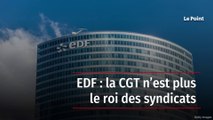 EDF : la CGT n’est plus le roi des syndicats