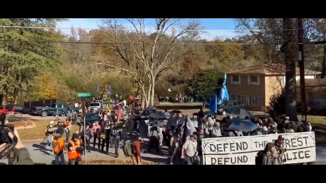 WARNING: Atlanta Police Clash with Anarchists and Protesters at Stop Cop Atlanta | Georgia