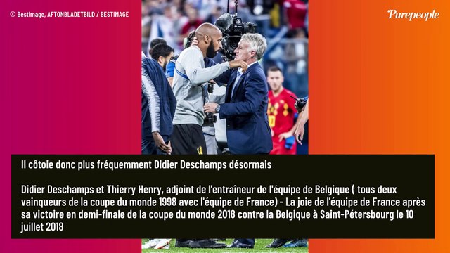 Un peu pris ses distances... : Didier Deschamps et Thierry Henry à la tête des Bleus, quelle est leur relation aujourd'hui ?
