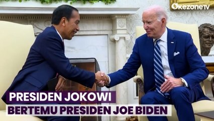 Bertemu Joe Biden, Presiden Joko Widodo Ajak AS Hentikan Kekejaman di Jalur Gaza