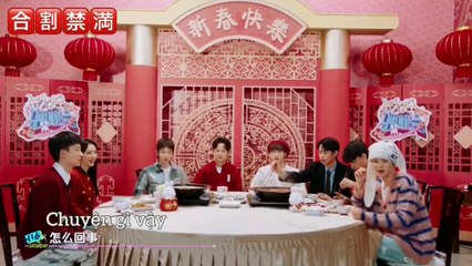 [Vietsub/Phần 2] XIN CHÀO THỨ 7 - Tiệc Tất Niên - Ăn Lẩu + Trò Chơi Mừng Năm Mới