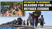 Escalating Fight In Myanmar Sparks New Wave Of Chin-Kuki Refugees Fleeing To Mizoram | Oneindia News
