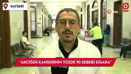 Dr. Ersin Özaslan: “Sigarayı hayattan silersek akciğer kanseri en nadir kanserlerden olur”
