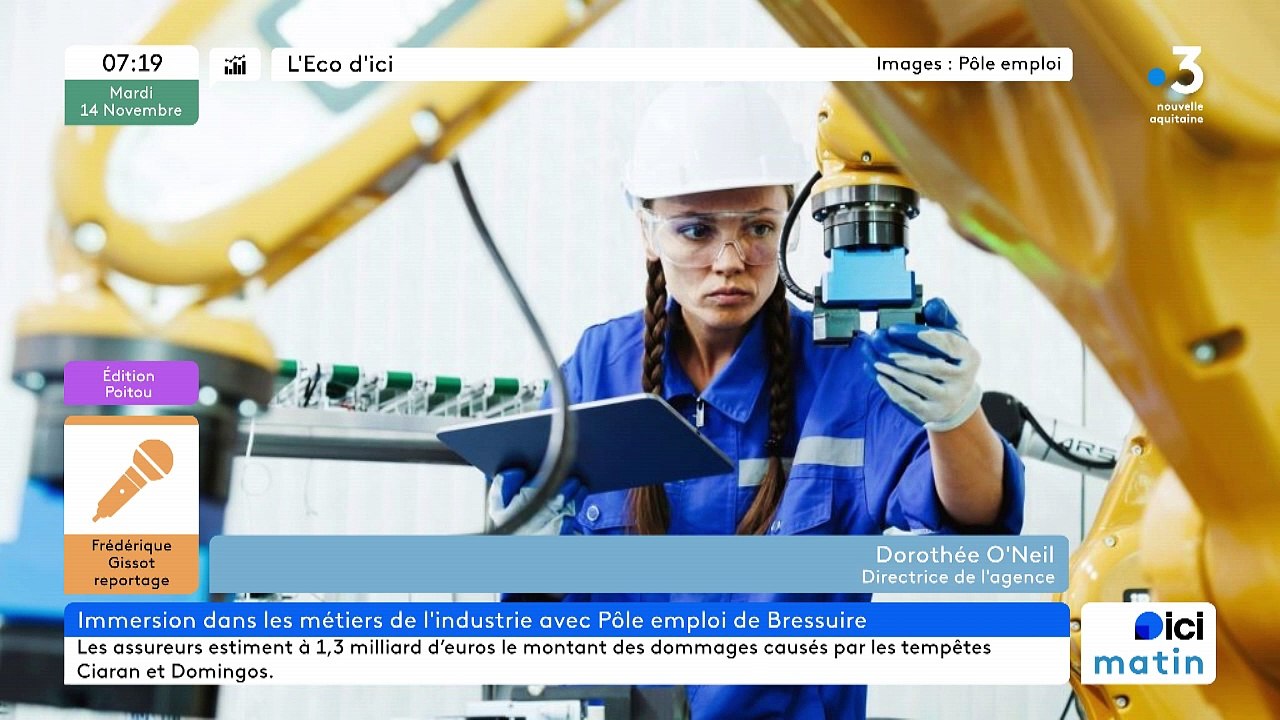 14/11/2023 - Le 6/9 de France Bleu Poitou en vidéo