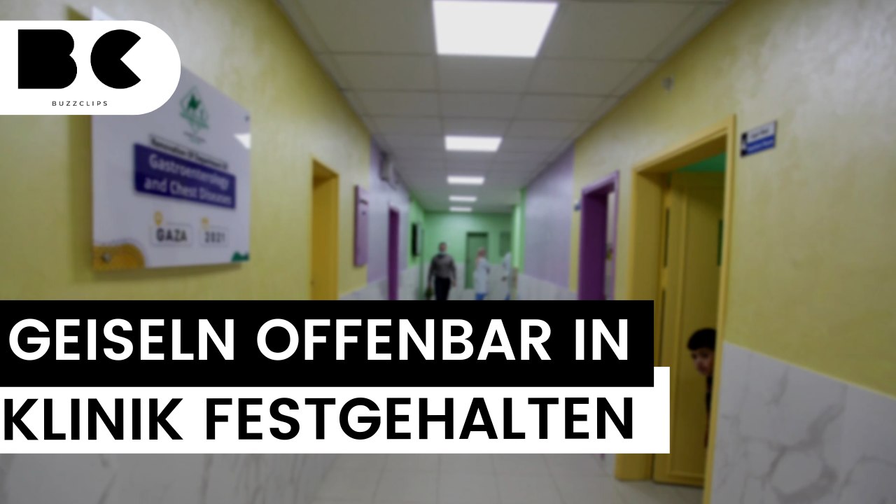 In kinderklinik festgehalten: israel findet beweise für geisel-verstecke