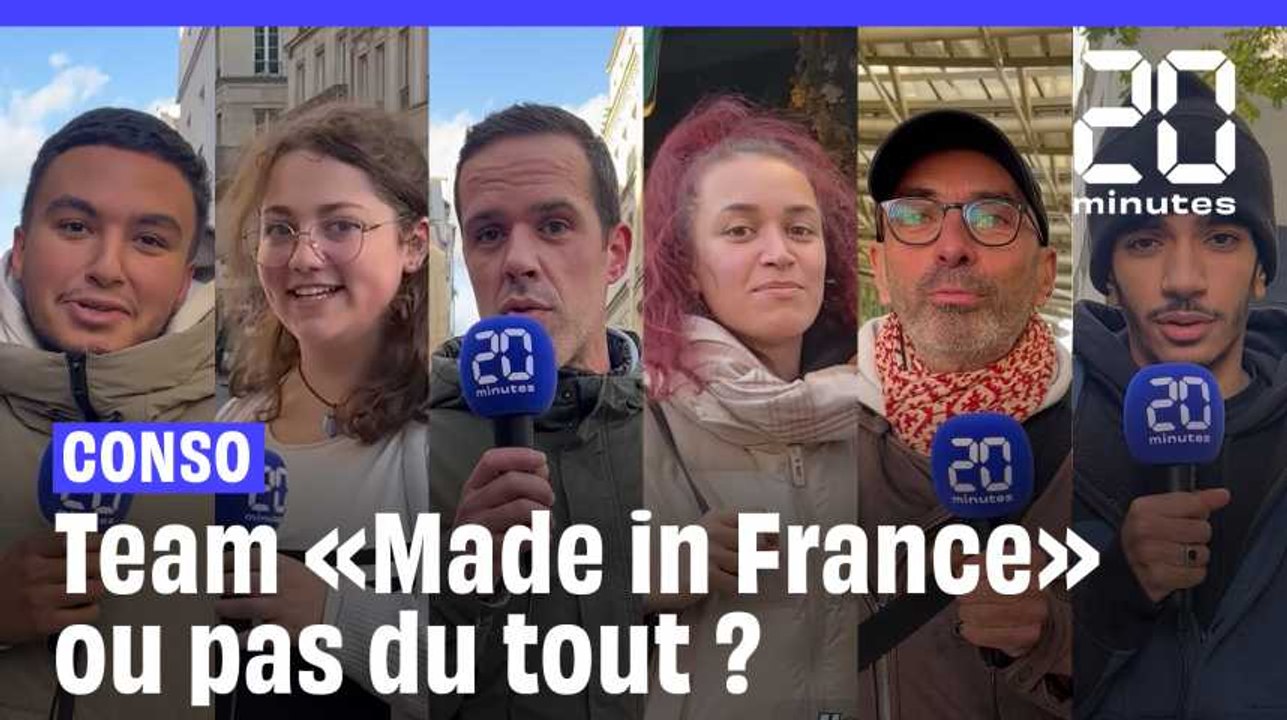 Conso : Et sinon, vous êtes Team « Made in France » dans vos achats ou pas du tout ?