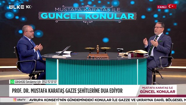 Mustafa Karataş ile Güncel Konular - 13 Kasım 2023