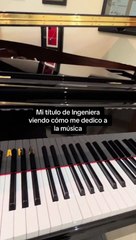 Mujer se graduó como ingeniera civil, pero sorprende con su segunda profesión