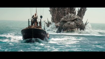 Godzilla Minus One Movie Clip - Boat Attack