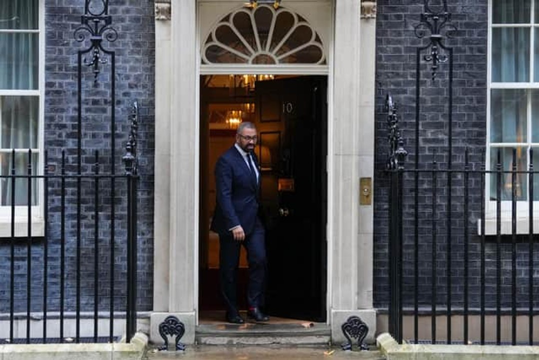 David Cameron, James Cleverly and Rishi Sunak back in cabinet together