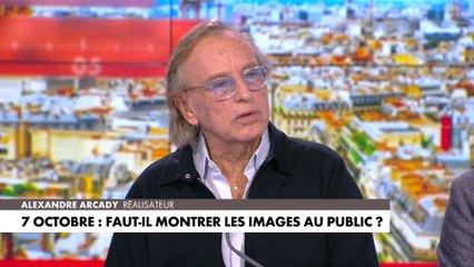 Alexandre Arcady : «Je crois qu'il est nécessaire de montrer certaines choses, pour évoquer cette barbarie qu'a été cette journée du 7 octobre»