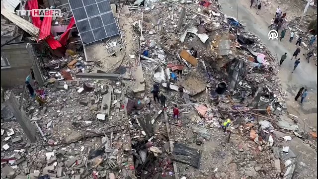 İsrail ordusu Cibaliye Mülteci Kampı'na yönelik saldırılarına devam ediyor