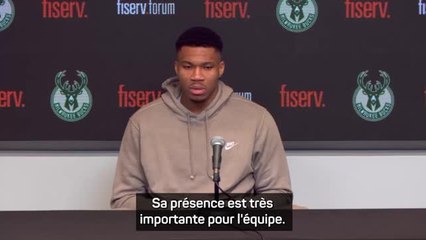 Bucks - Giannis : "Ce sera difficile de se passer de Jae Crowder"