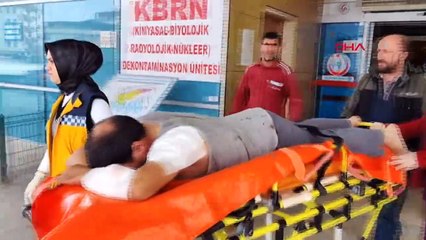 Köpeğin saldırdığı inşaat işçisi yaralandı