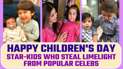 Children's Day 2023: From Taimur-Jeh to Tara-Gola, Meet The Adorable Tinsel Town Kids! FilmiBeat